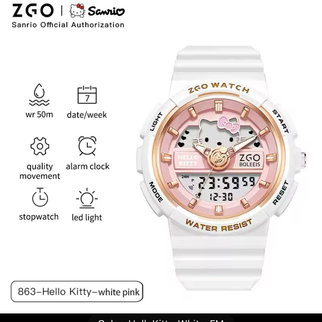 ⭐︎最安値⭐︎サンリオ　ハローキティ腕時計　ZGOコラボ