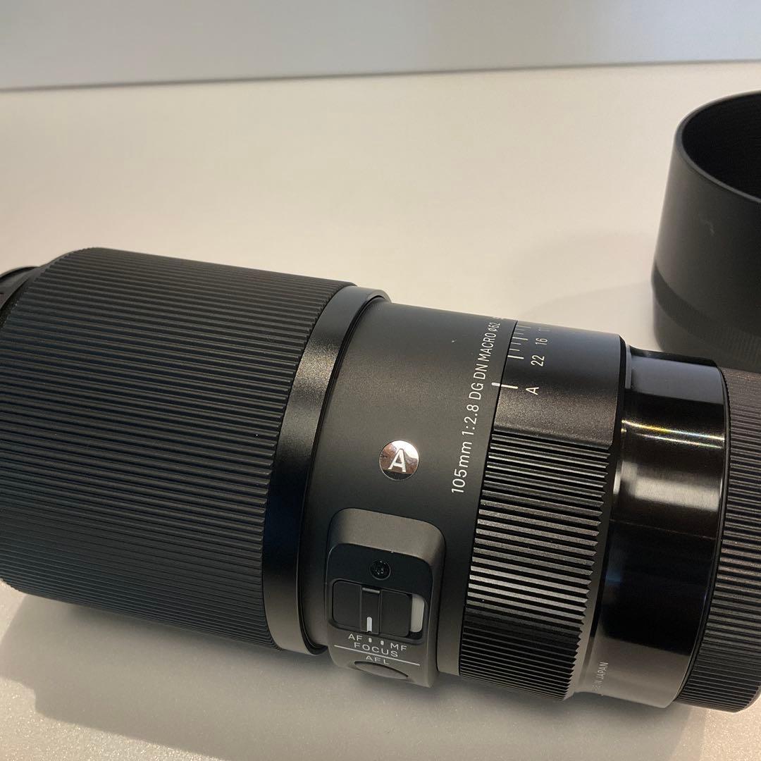 SIGMA 105mm F2.8 DG DN MACRO レンズ　Lマウント