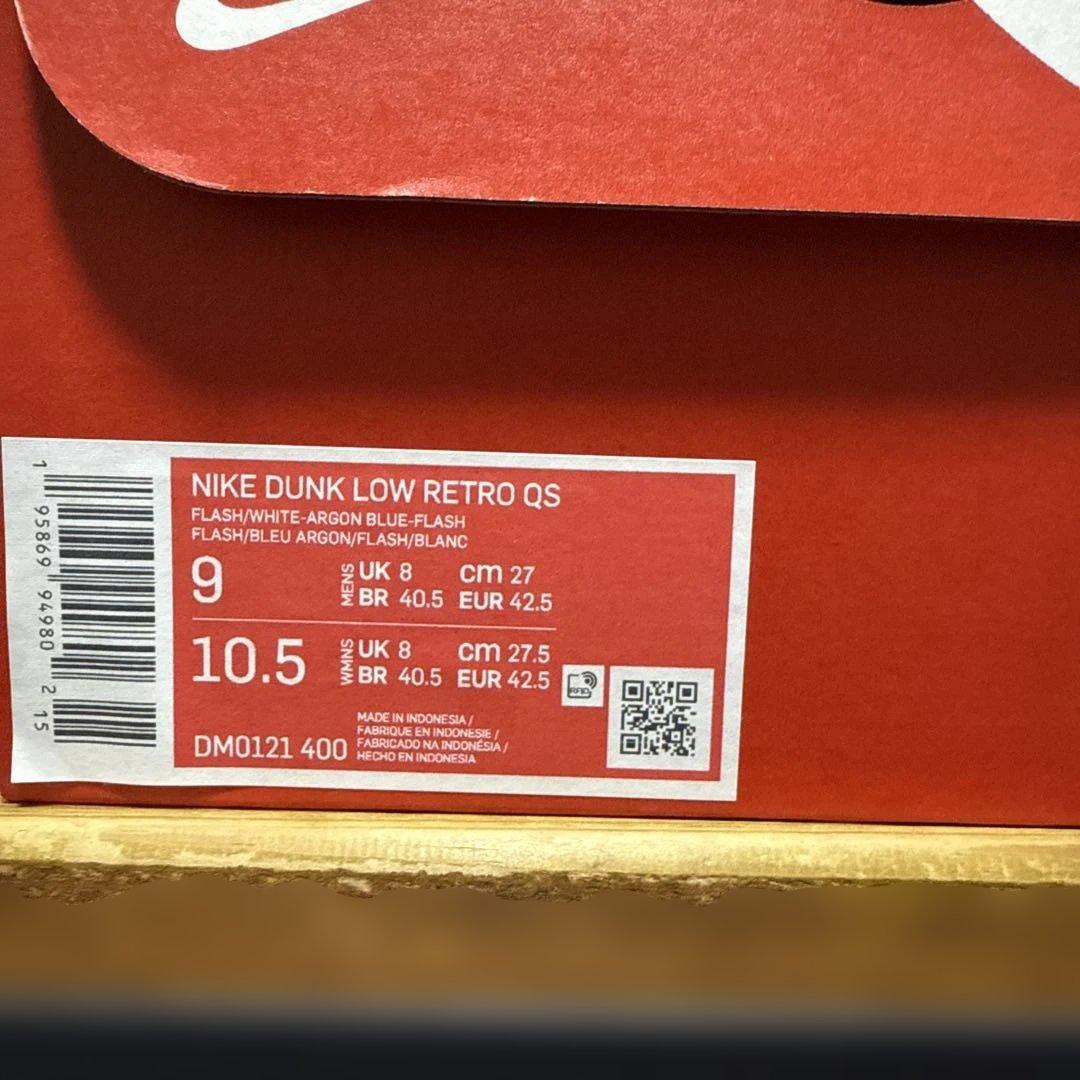 靴 Nike Dunk Low Retro QS Argon DM0121-400