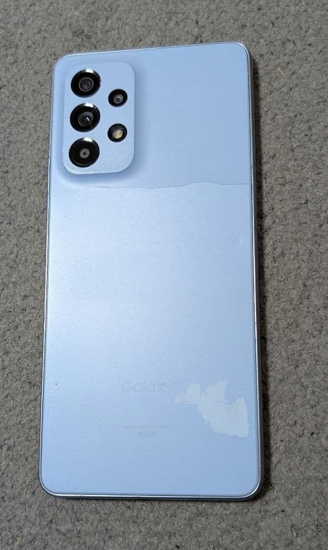 ジャンクSamsung Galaxy A53 5Gブルー 6GB 128GB