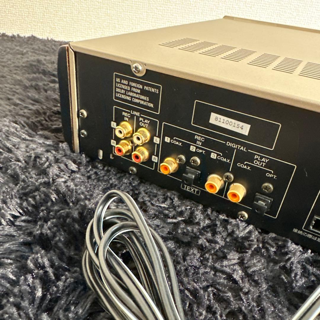 高級 KENWOOD DMF-7003G MDデッキ オーディオ機器