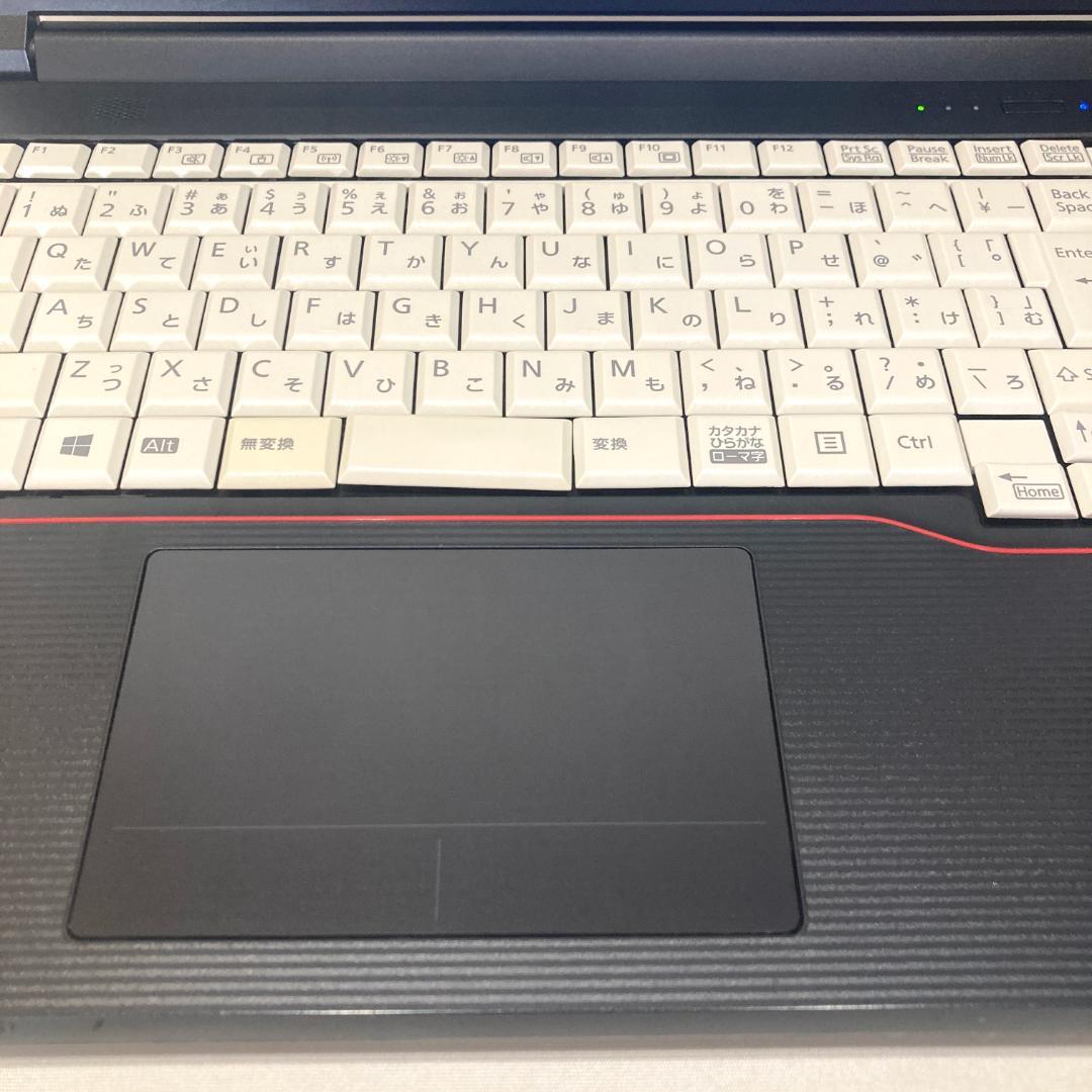 初心者✨快適・カメラ・大画面・DVD✨黒✨すぐ使えるノートパソコン◇D448-3