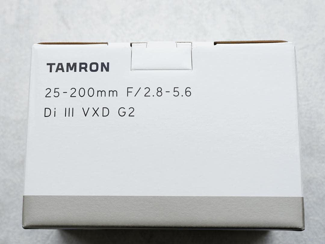 【新品】タムロン25-200mm F/2.8-5.6 Di III VXD G2