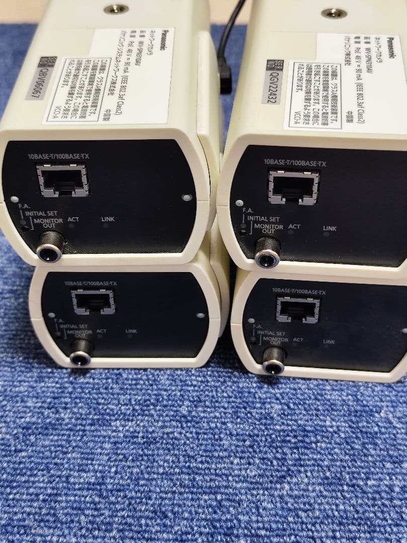 PANASONIC ネットワークカメラ WV-SPN310AV 4台セット