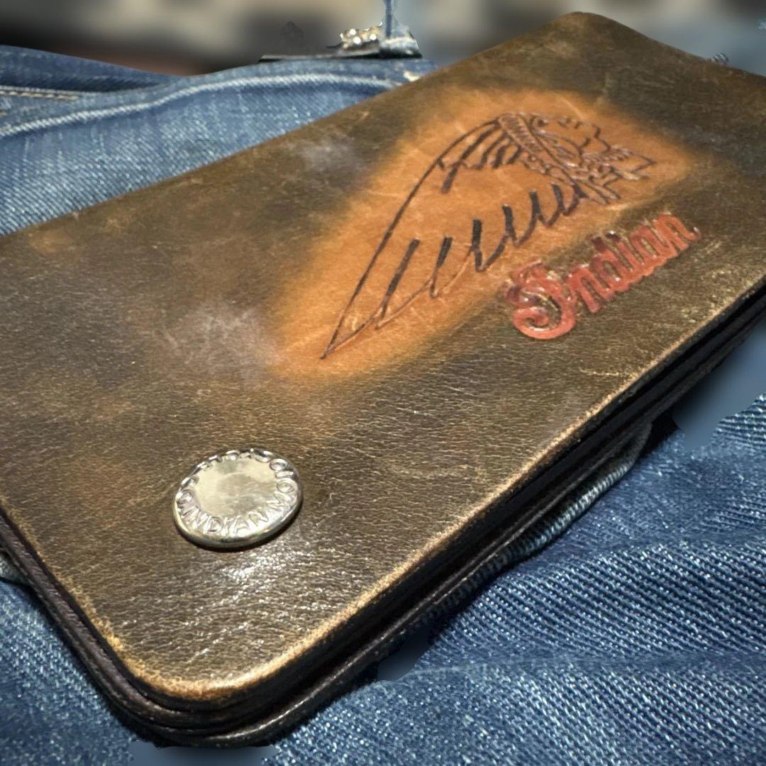 インディアンモーターサイクル　トラッカーウォレット