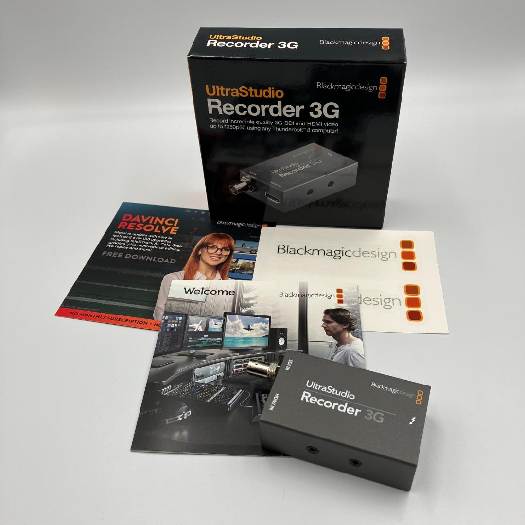 0210-13 美品 UltraStudio Recorder 3G