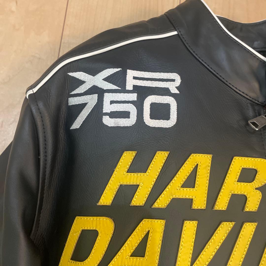 【新品未使用】ハーレーダビッドソン　レザージャケット　レーシング　本革　ブラック