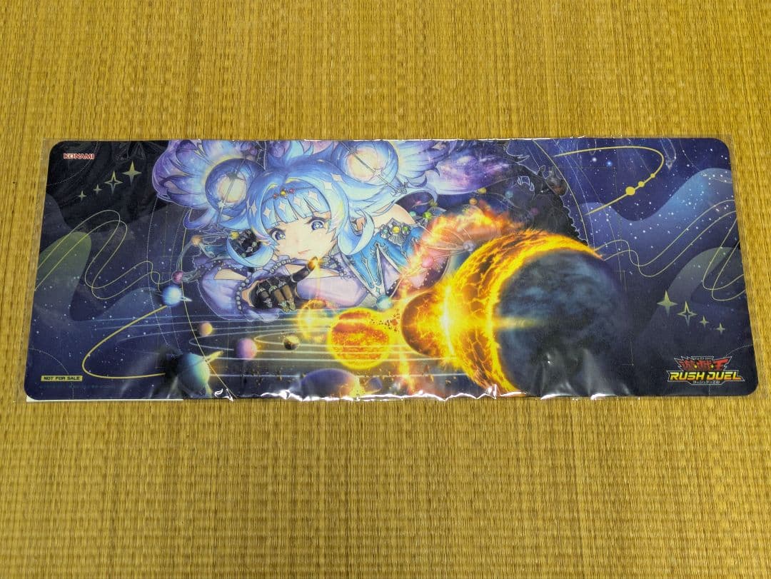 コスモス姫のお戯れ　プレイマットとスリーブセット　遊戯王の日　ラッシュデュエル
