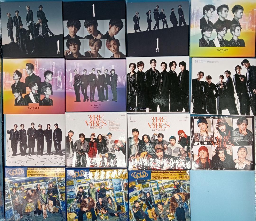 特典推しグッズ SixTONES CD　全アルバム　全シングル コンプ 63点