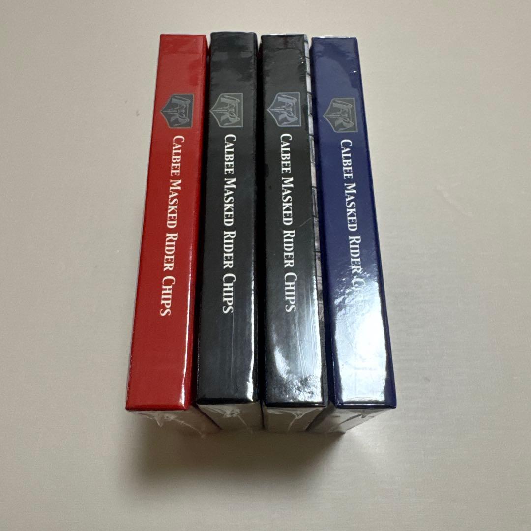 【未開封】カルビー仮面ライダーチップス　カード　復刻カード4セット　【4206