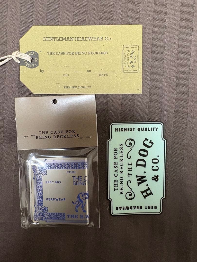 THE H.W. DOG&COマネークリップ