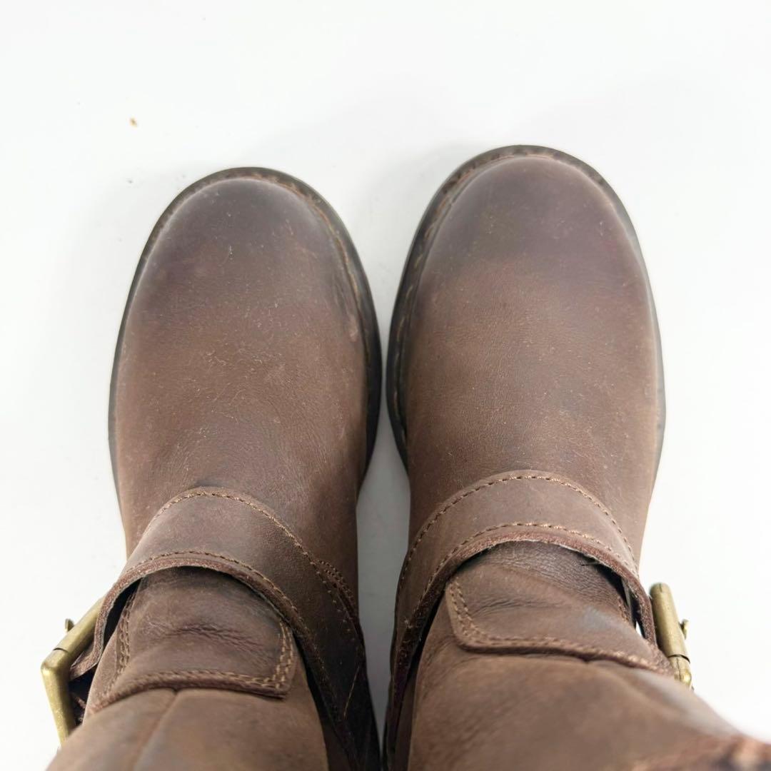 【美品】Dr.Martens ドクターマーチン　エンジニアブーツ 革靴　茶