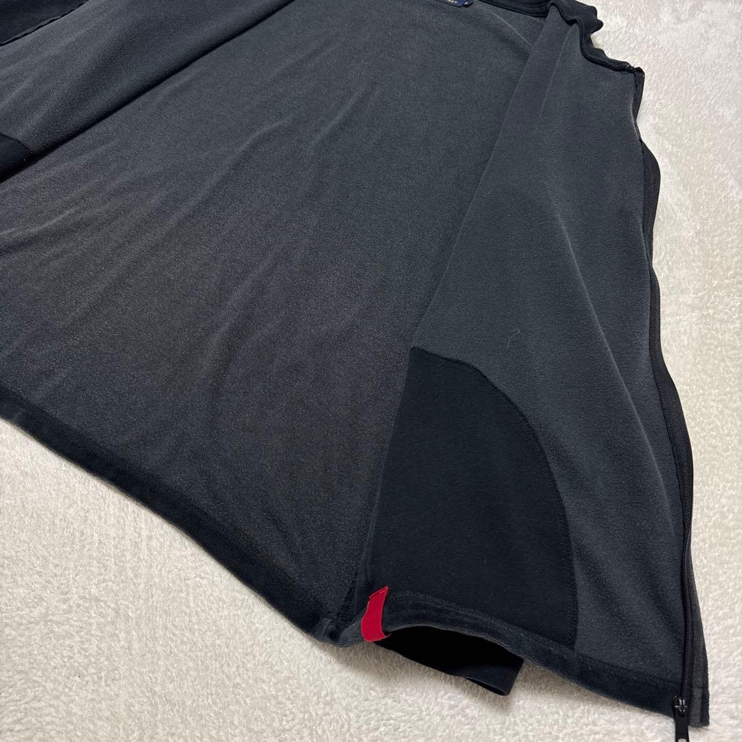 美品 ポロラルフローレン トラックジャケット 現行 L ブラック ベロア 春秋冬