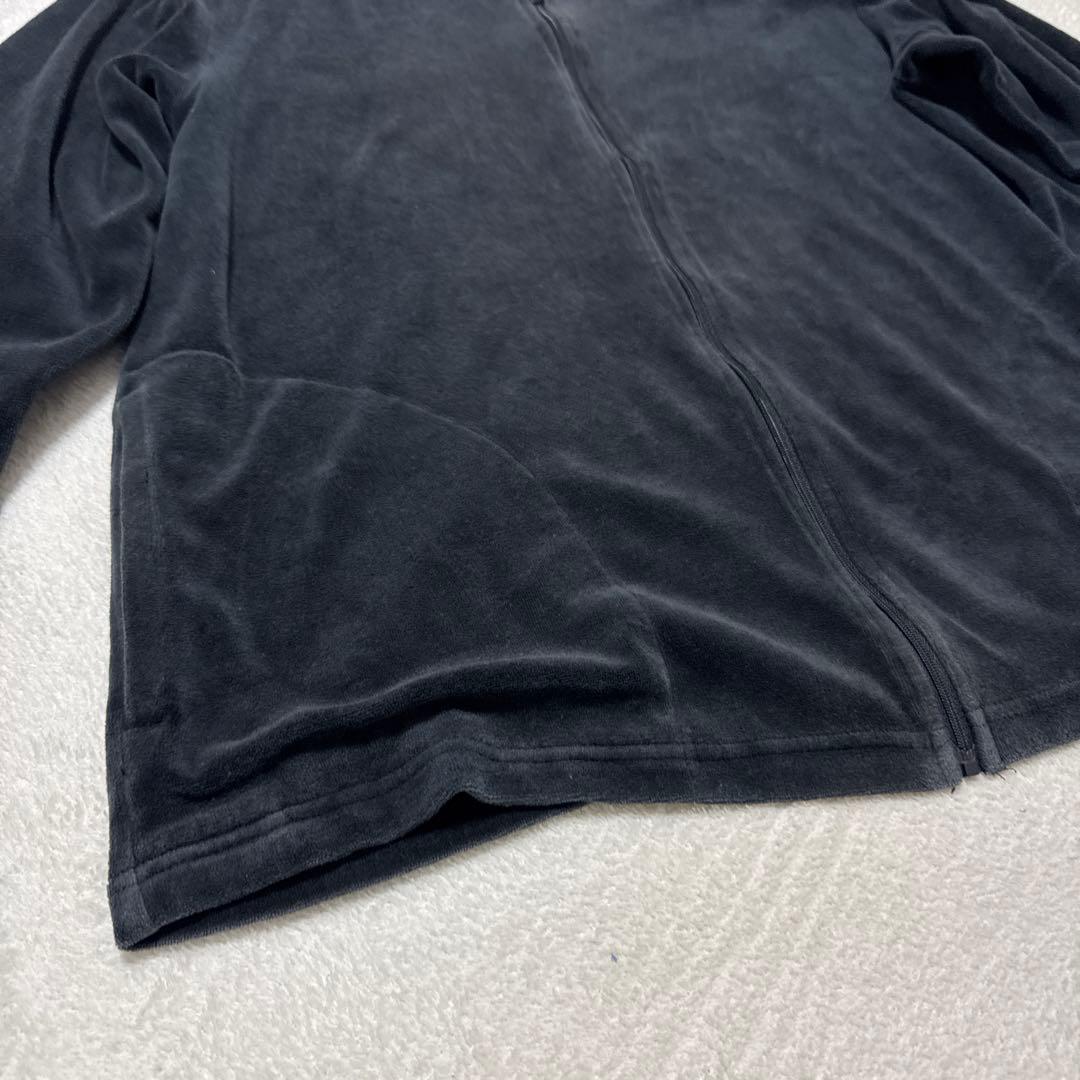 美品 ポロラルフローレン トラックジャケット 現行 L ブラック ベロア 春秋冬