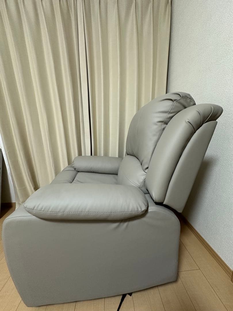 YEKOTECH リクライニングソファー 電動 高さ調節可能な可動テーブル付き