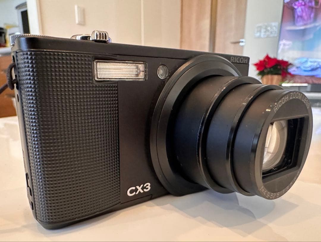 RICOH CX3 コンパクトデジタルカメラ ブラック