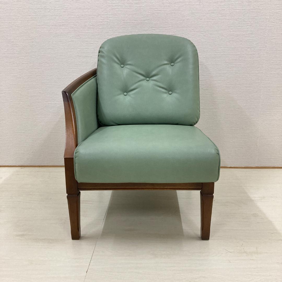 【マルニ】展示品　地中海　ワンアームチェア　片アーム　椅子　ソファ