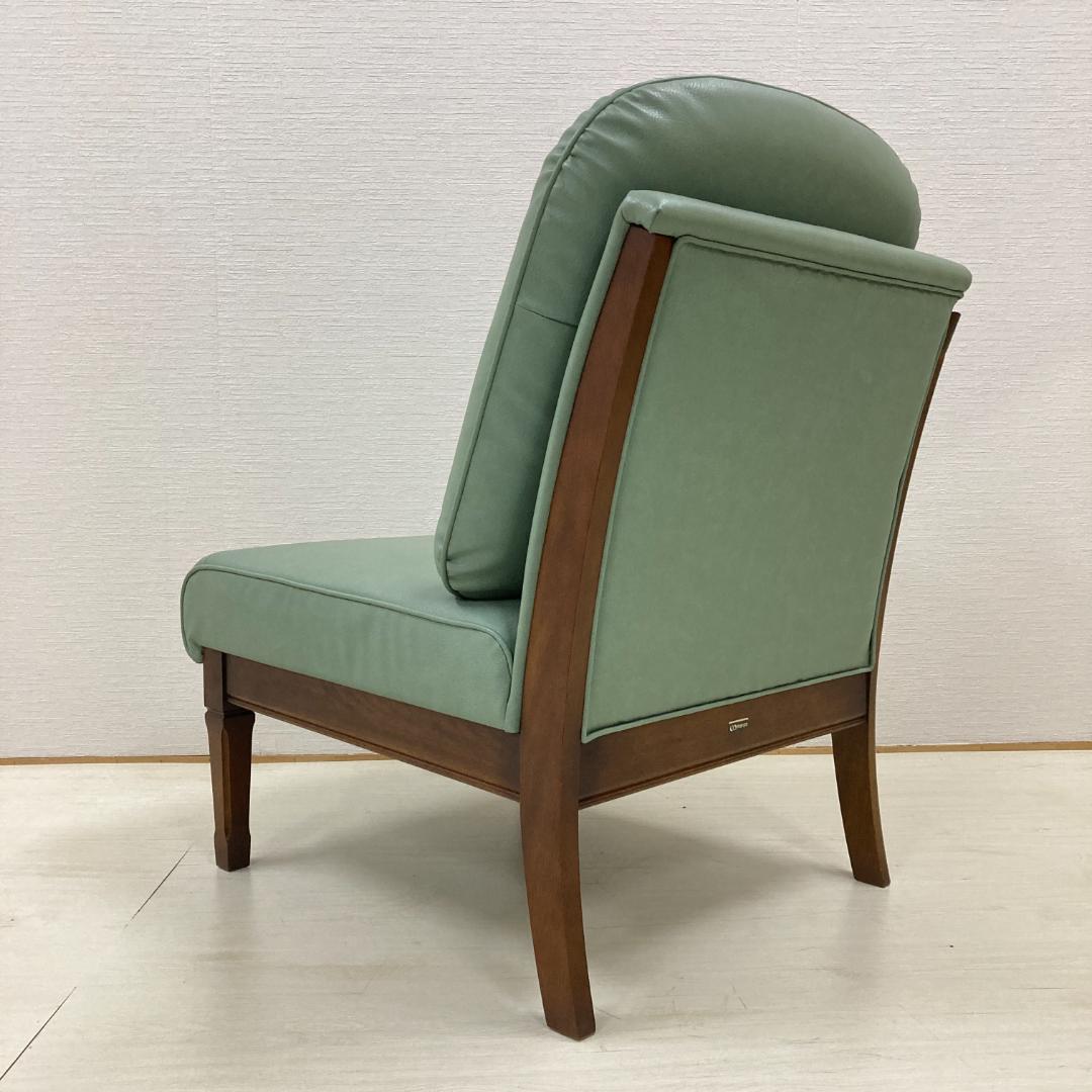 【マルニ】展示品　地中海　ワンアームチェア　片アーム　椅子　ソファ