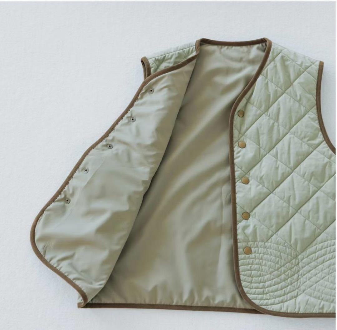 キルティングベスト / よしいちひろさんコラボ　北欧暮らしの道具店