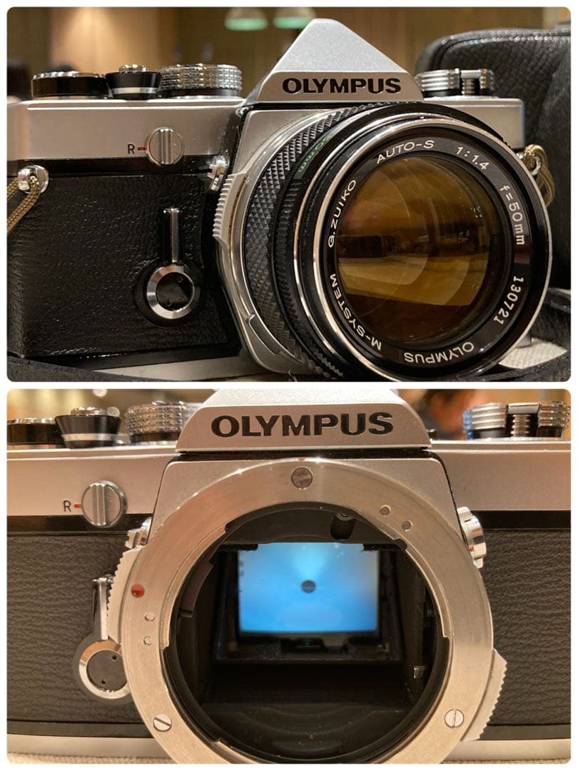 超希少！完動・美品　olympus m-1 &m-system F1.4