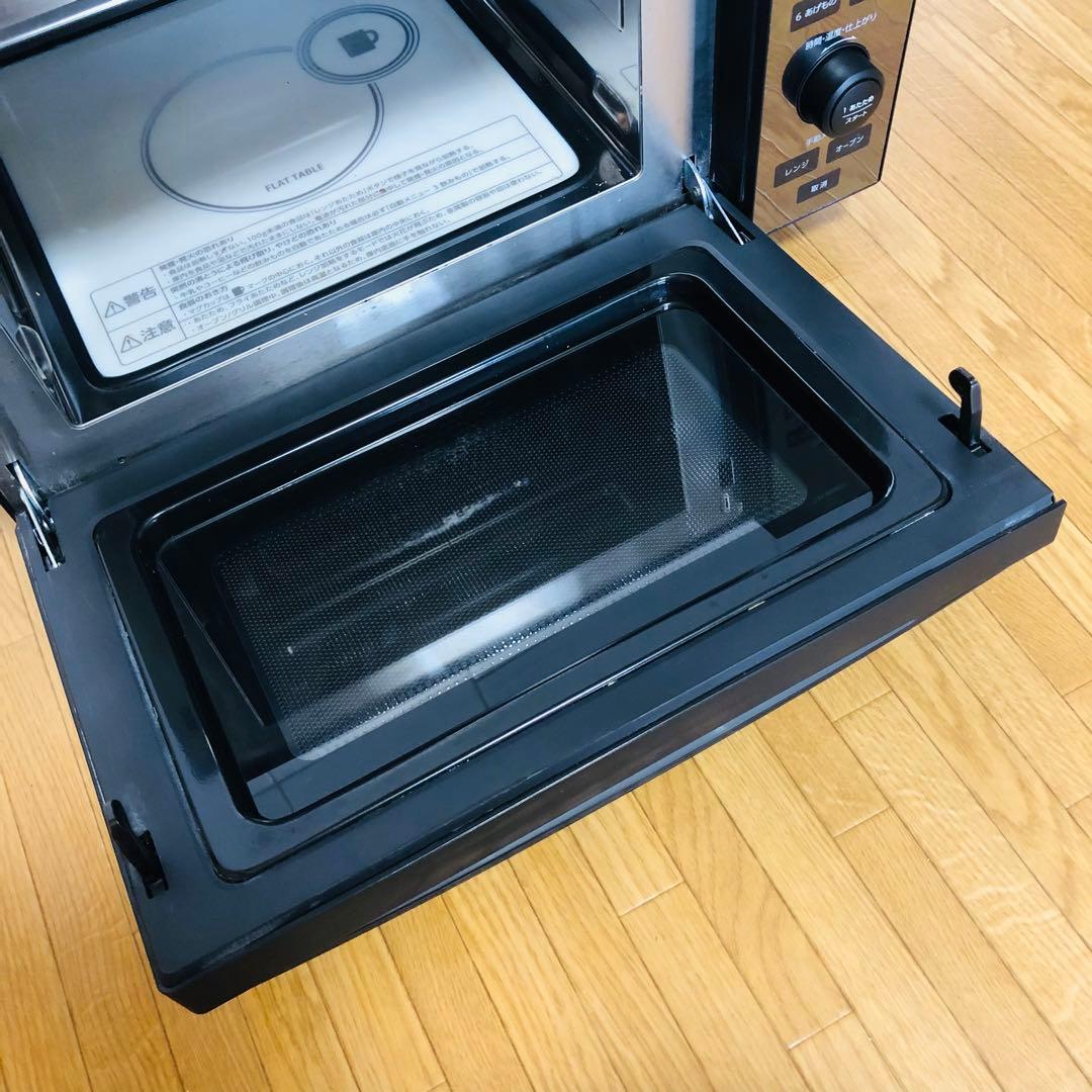 ツインバード　センサー付フラットオーブンレンジ　　DR-E857 2021年製