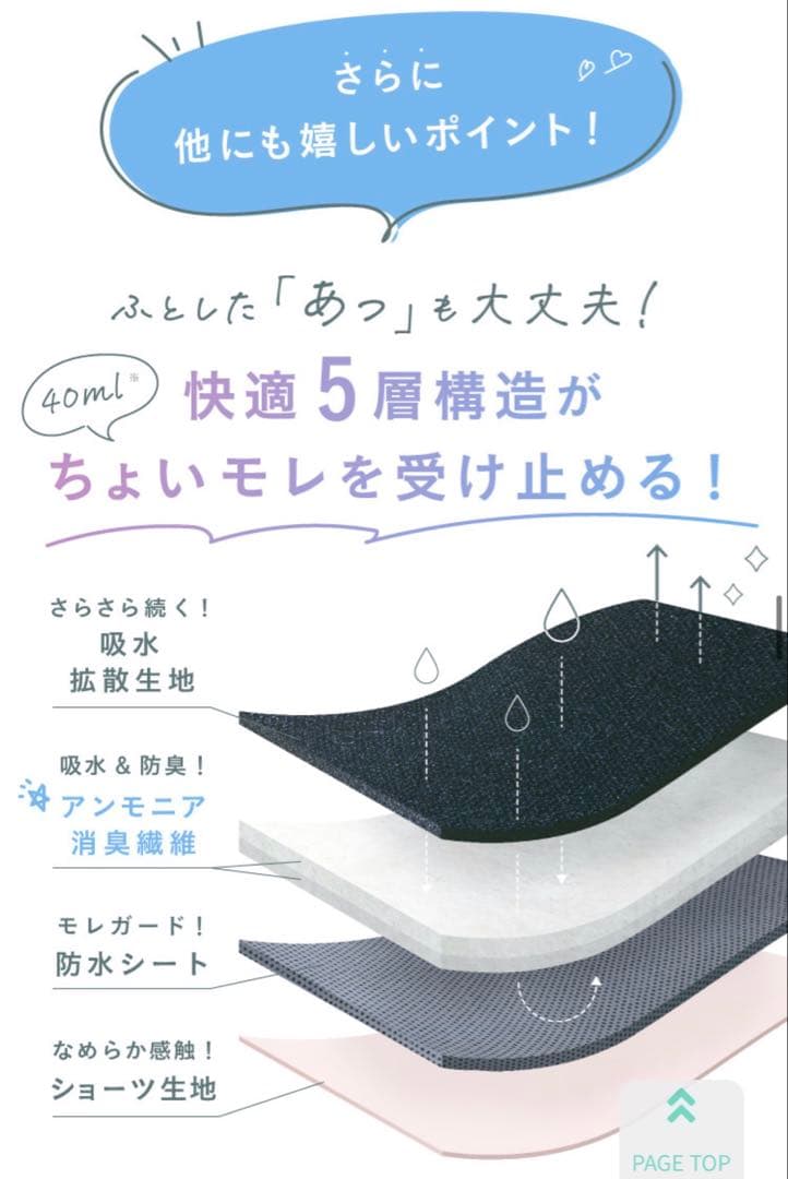 sara24 骨盤底筋トレーニングショーツ