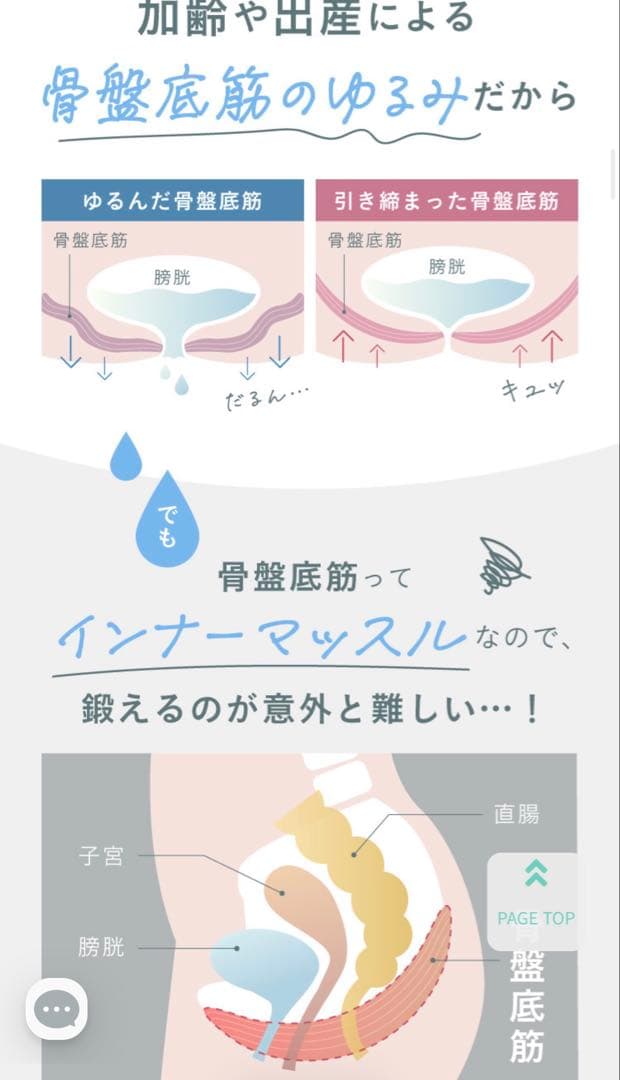 sara24 骨盤底筋トレーニングショーツ