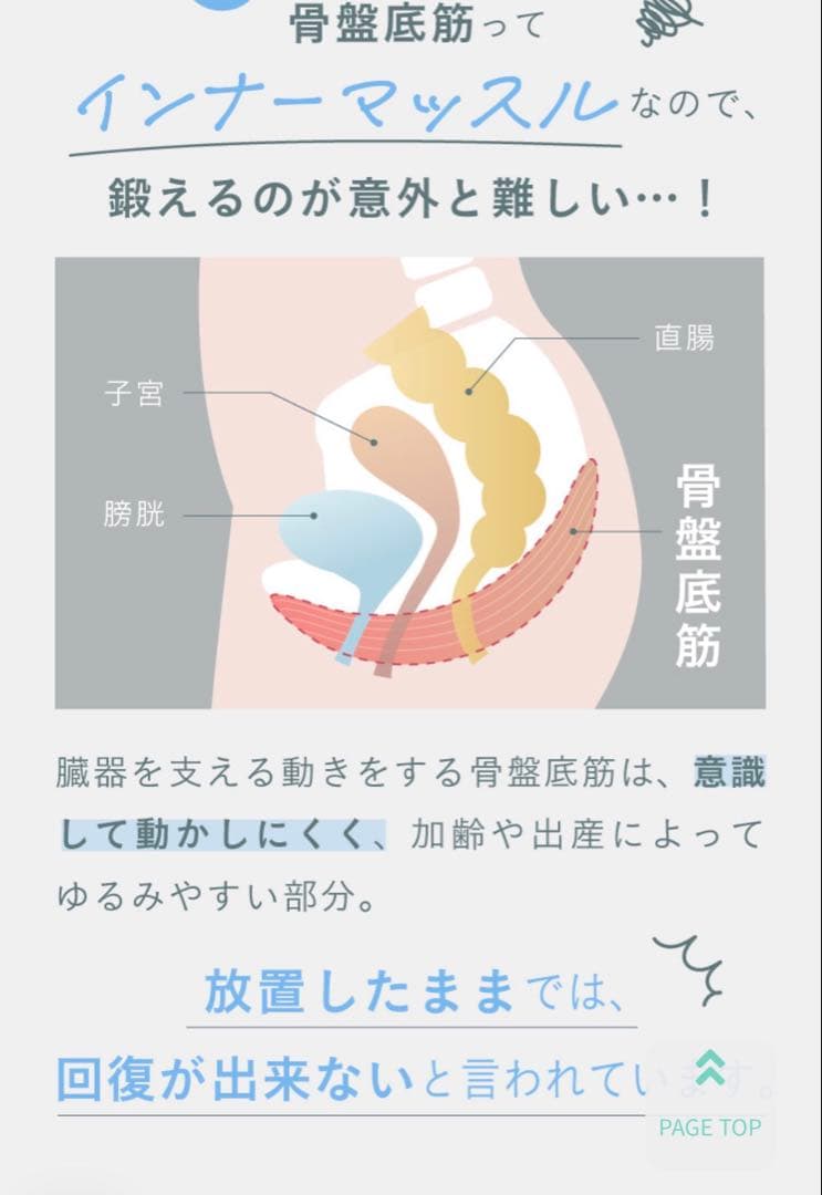 sara24 骨盤底筋トレーニングショーツ