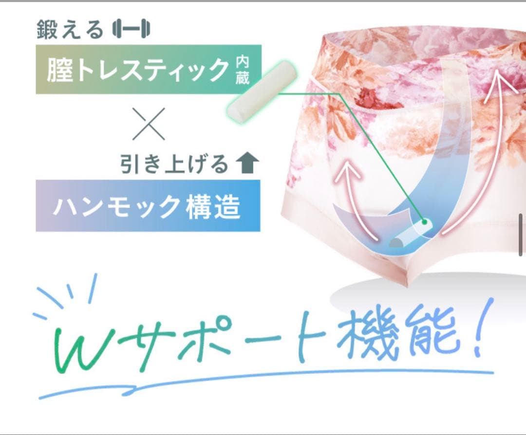 sara24 骨盤底筋トレーニングショーツ