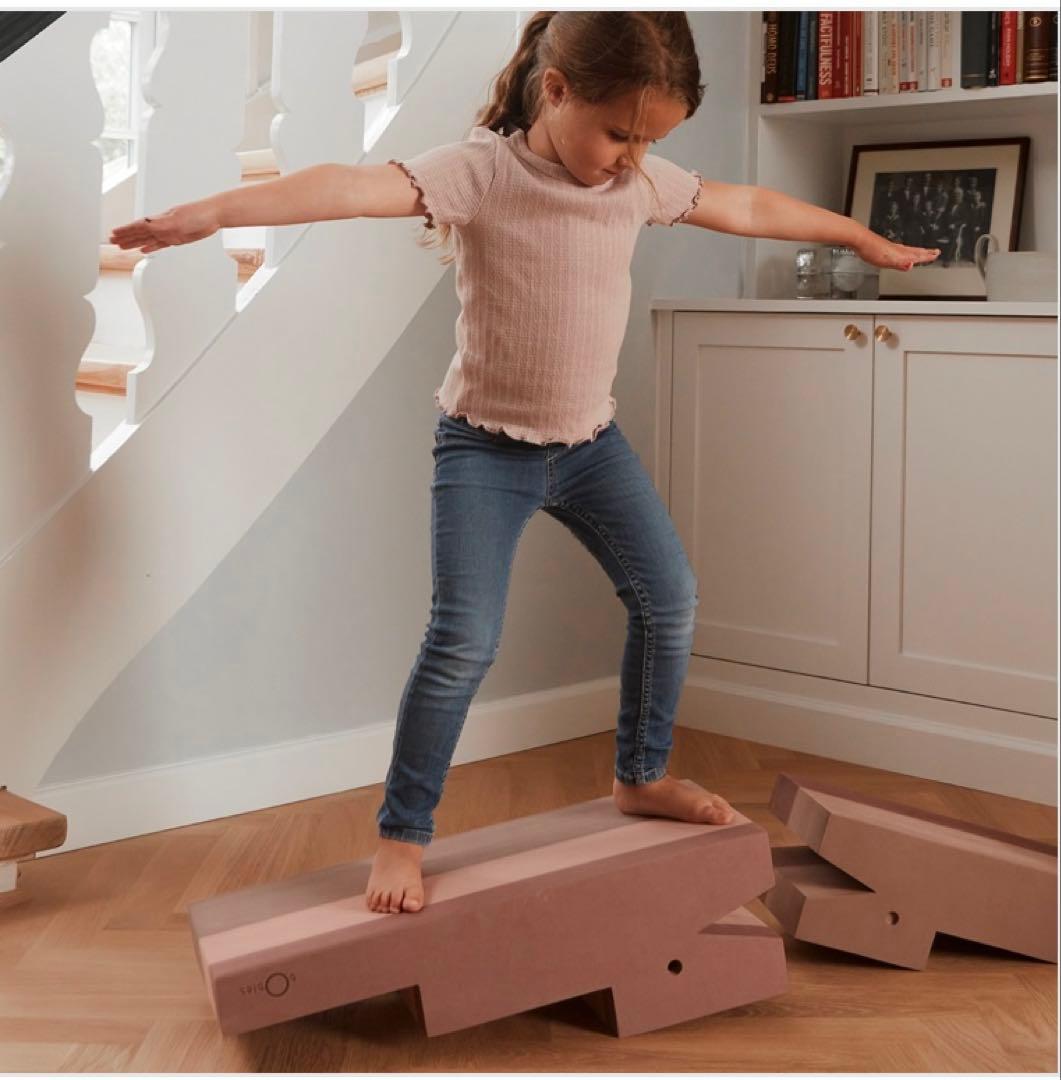 ボーネルンド　ボブルス　ワニ　パープルピンク