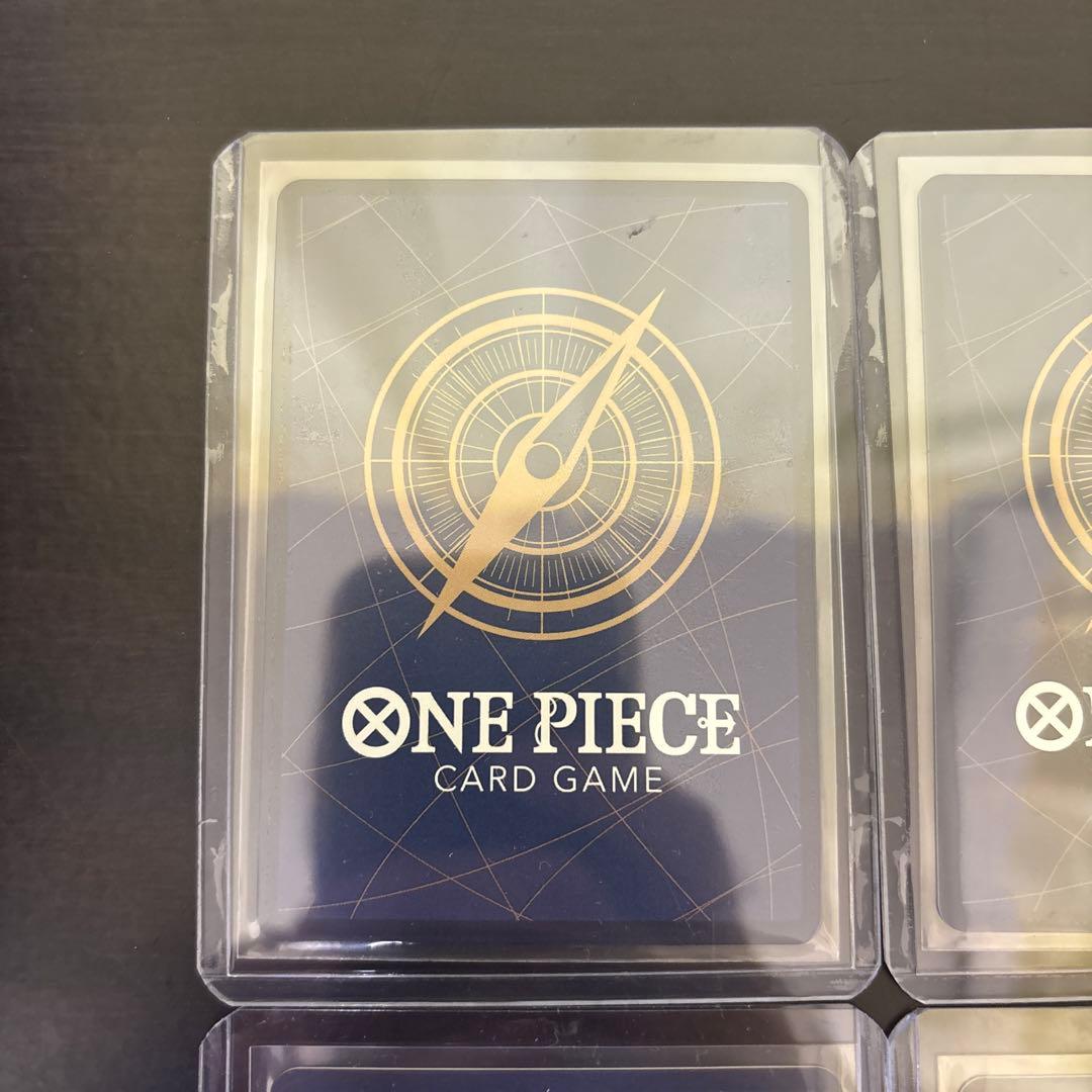 【美品】シークレットパラレル　ロジャー、ルフィ、エース、サボ　4枚セット