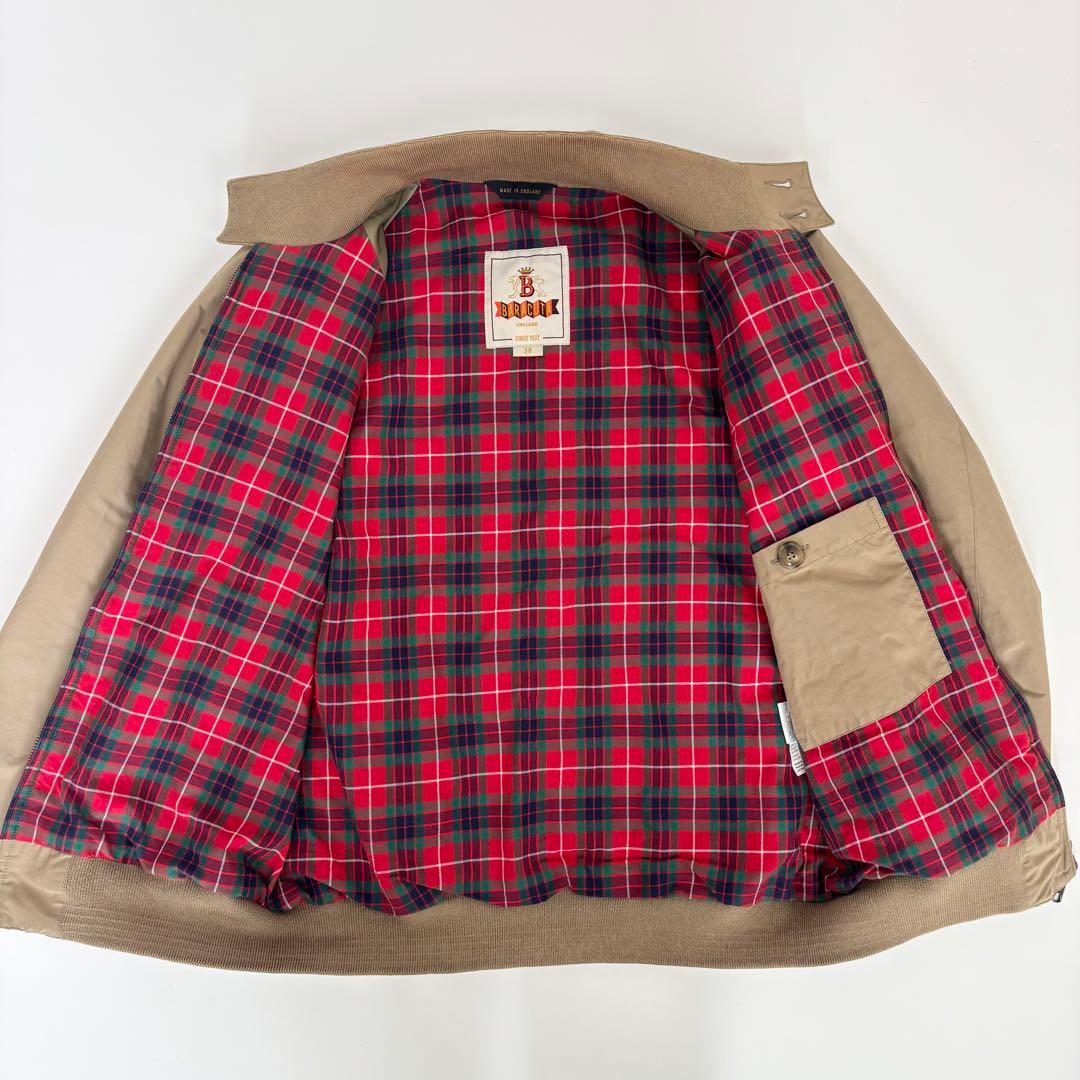 英国製 BARACUTA スウィングトップ G9 ハリントンジャケット 38