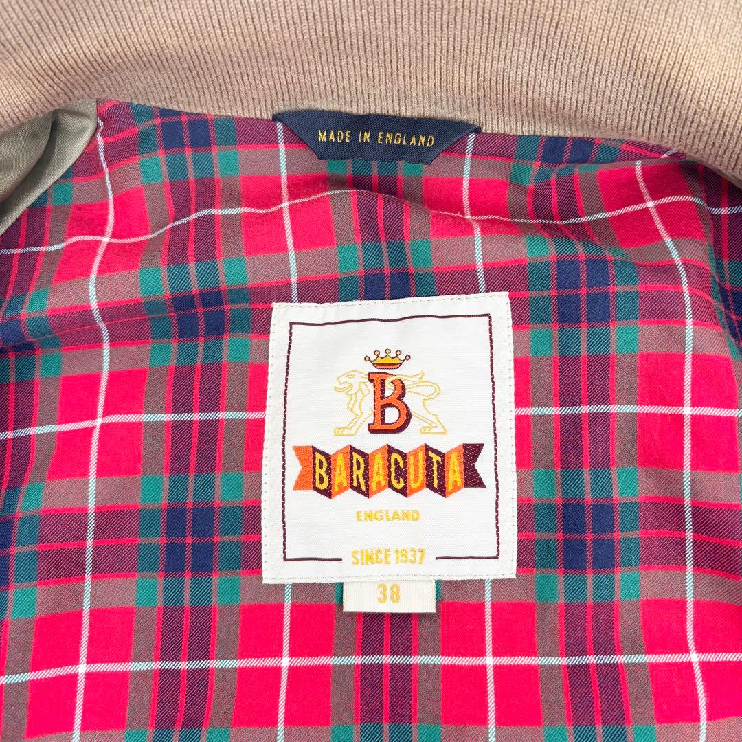 英国製 BARACUTA スウィングトップ G9 ハリントンジャケット 38