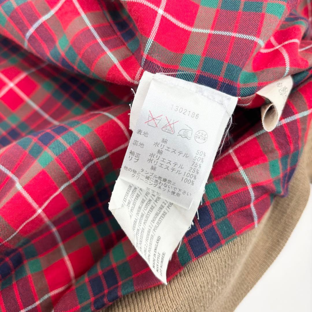 英国製 BARACUTA スウィングトップ G9 ハリントンジャケット 38