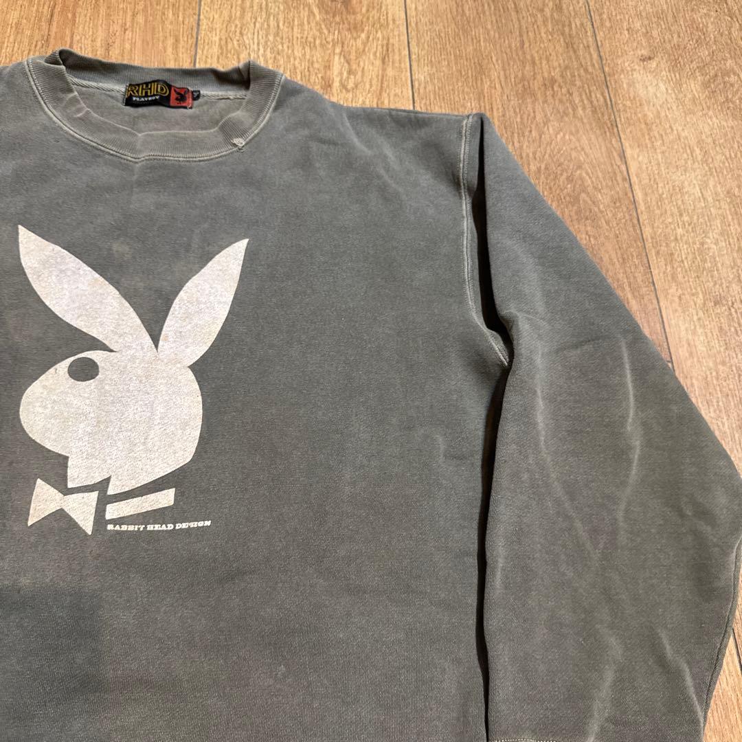 m*y様 RHD PLAYBOY ロゴ スウェット SIZE L