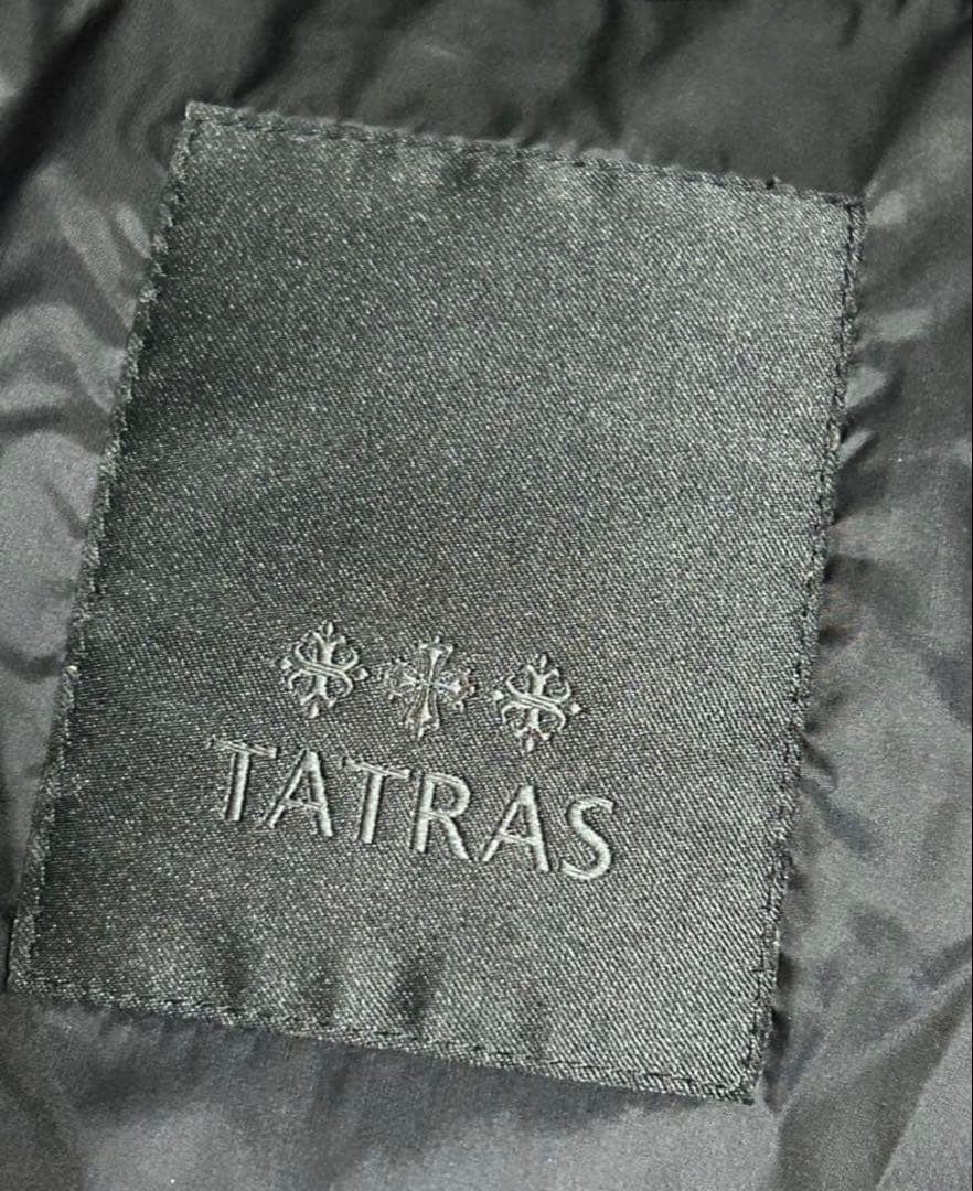 美品タトラスTATRAS アヴェチ AVECI ショートダウンジャケット 2 黒