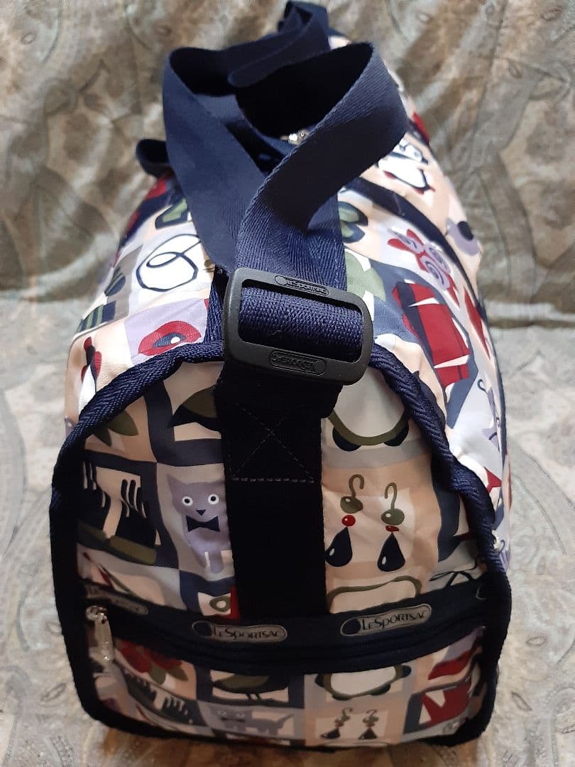 レスポートサック 2way/斜め掛けショルダーボストンバッグ/ポーチと鍵×2付き