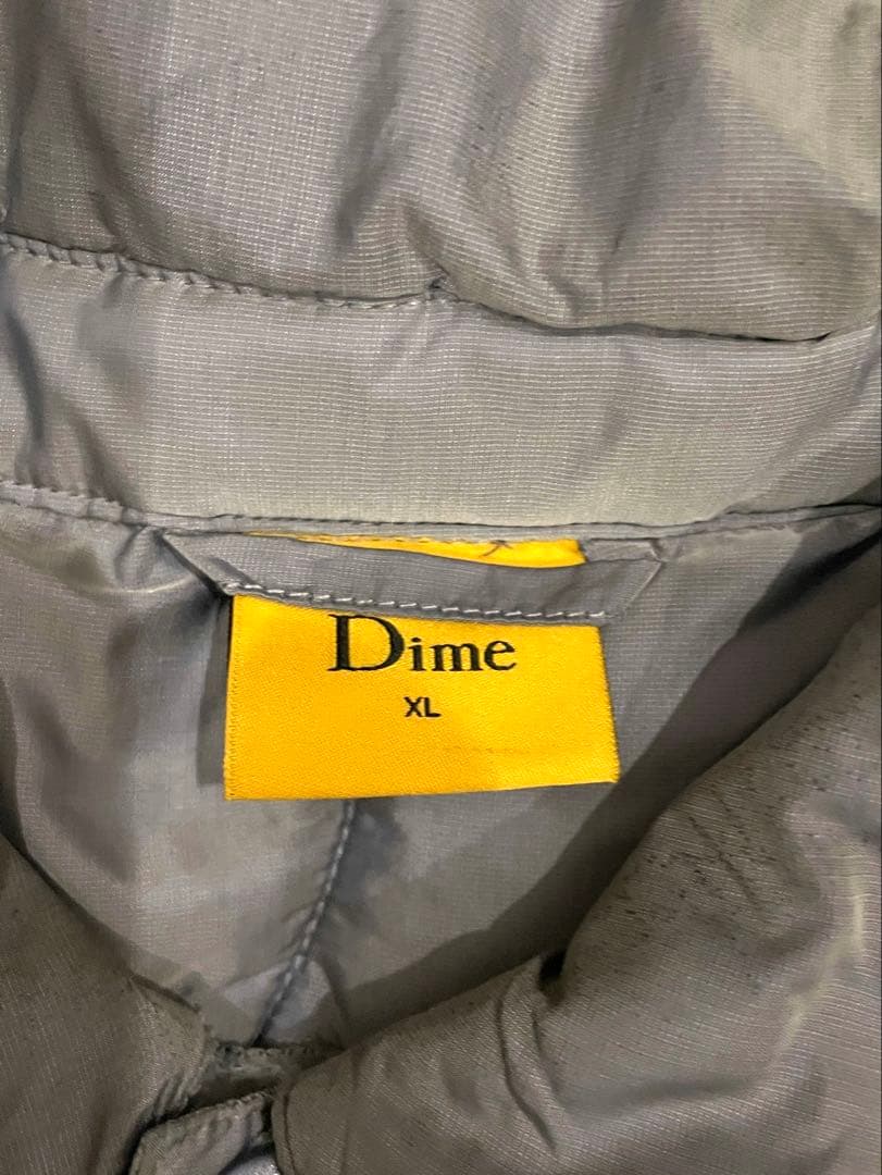 【完売品】Dime Wave Puffer Jacket XLサイズ 希少グレー