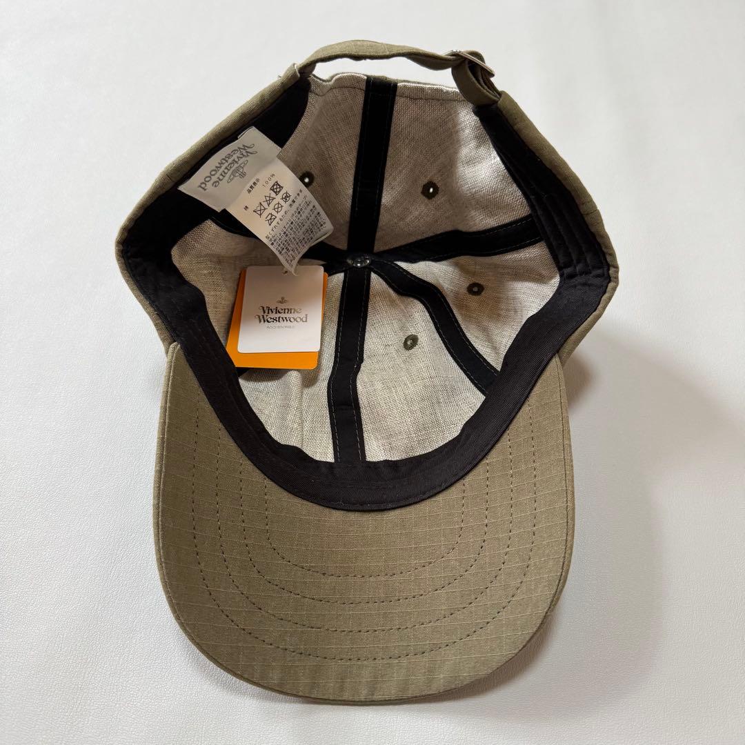 【新品タグ付き】Vivienne Westwood オーブ刺繍 ロゴキャップ