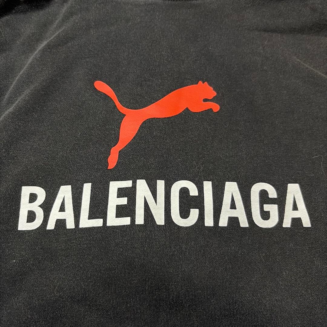BALENCIAGA PUMA コラボ パーカー ブラック