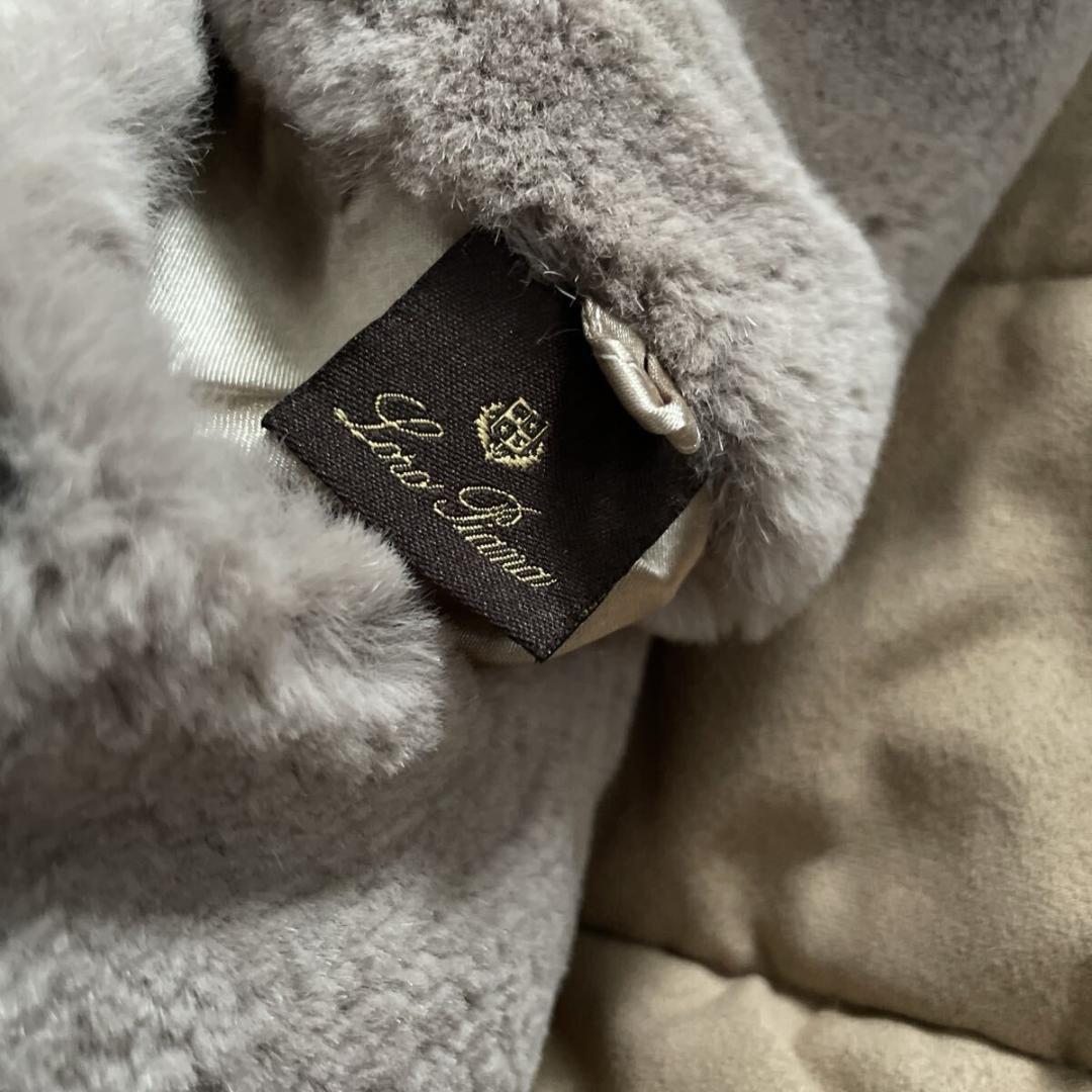 ロロピアーナ 豪華カストリーノファー カシミヤ ボンバー ジャケット