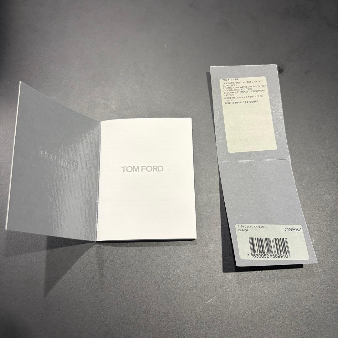 TOM FORD トムフォード 長財布 レザー ブラック