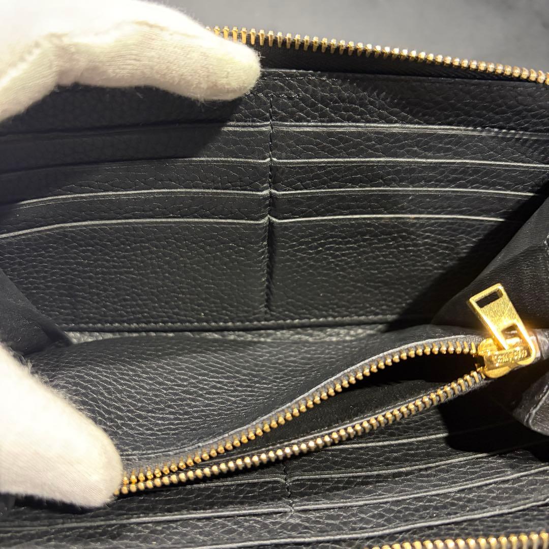 TOM FORD トムフォード 長財布 レザー ブラック