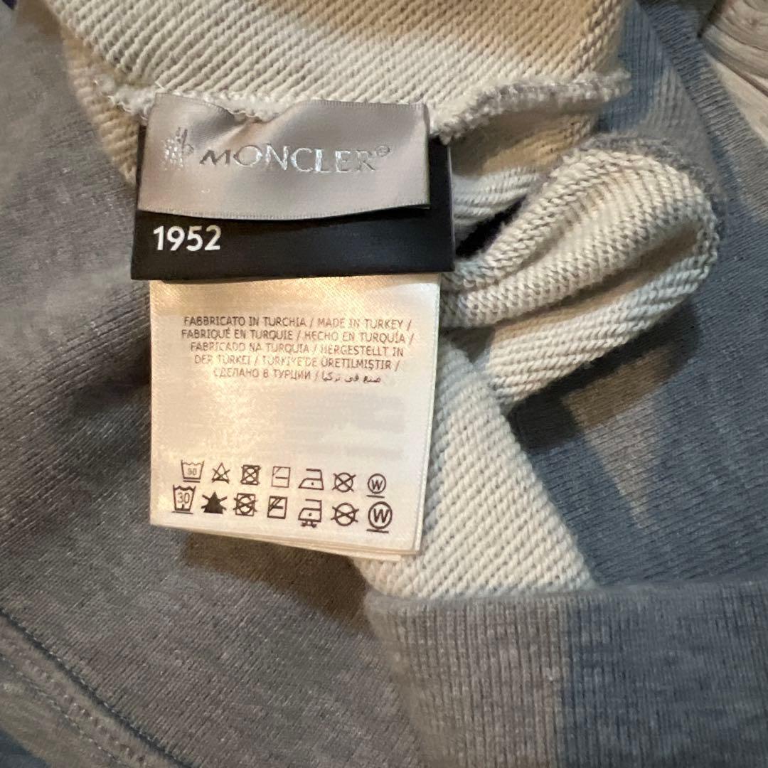 極美品】MONCLER GENIUS 1952 スウェット グレー S/M相当