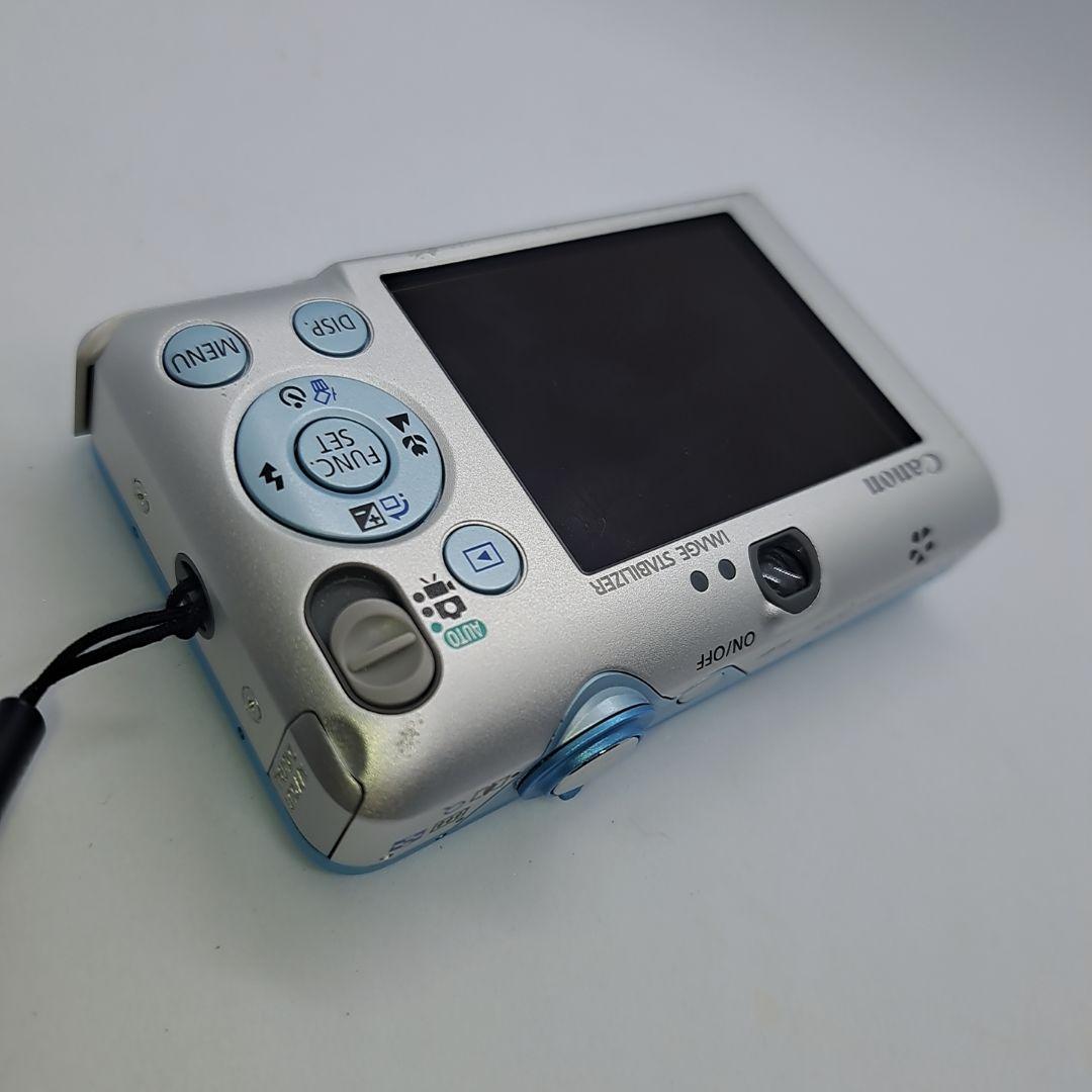 Canon IXY DIGITAL 110 IS デジカメ コンデジ 青 ブルー
