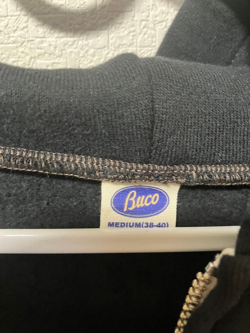 しのBuco ブラックパーカー Mサイズ
