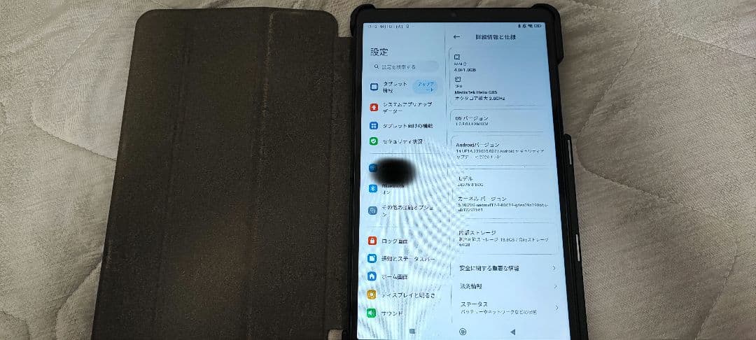 Redmi pad 8.7 タブレット ブラックケース付き