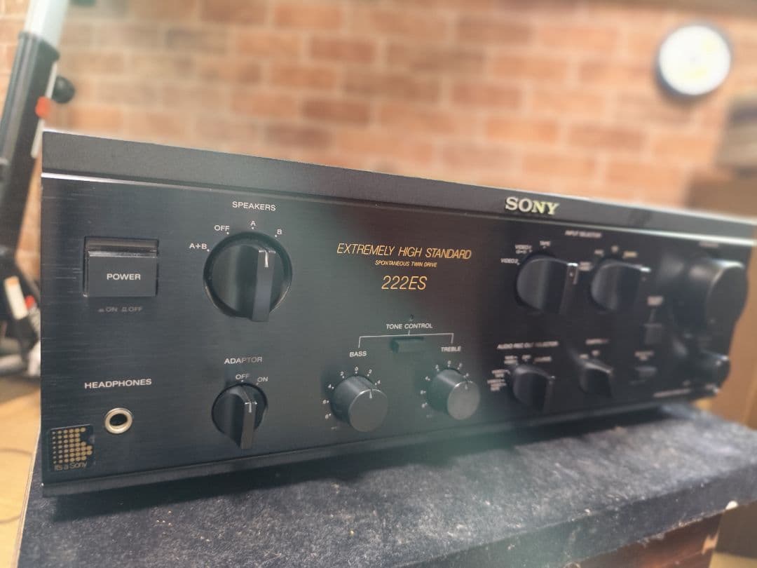 SONY 222ES プリメインアンプ