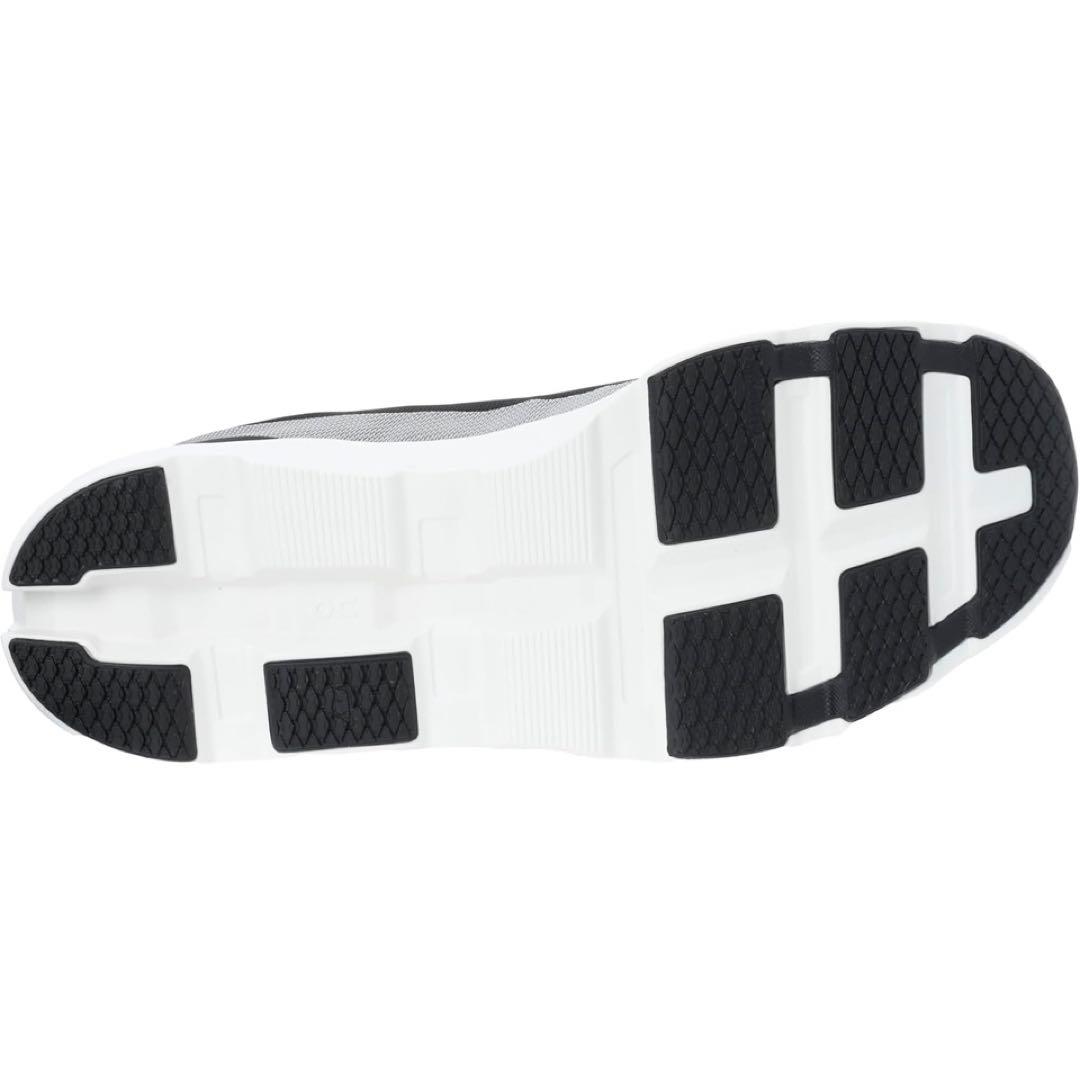 【新品同様】On Cloudmonster 2 メンズ 黒×白 ランニング