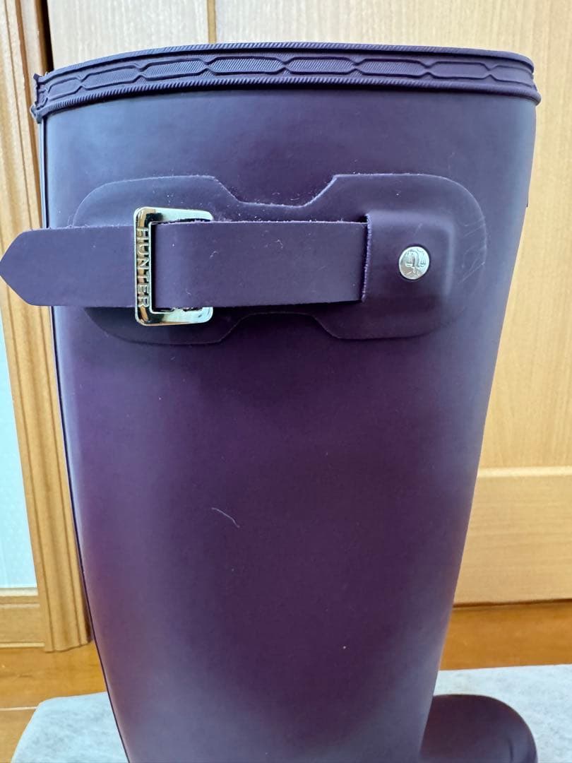 HUNTERオリジナルトールロングブーツUK6/US7M/8F/EU39パープル